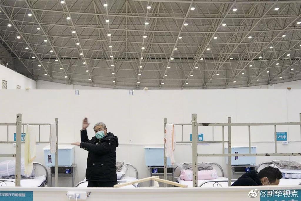 [患者]这，就是打不垮的武汉人！