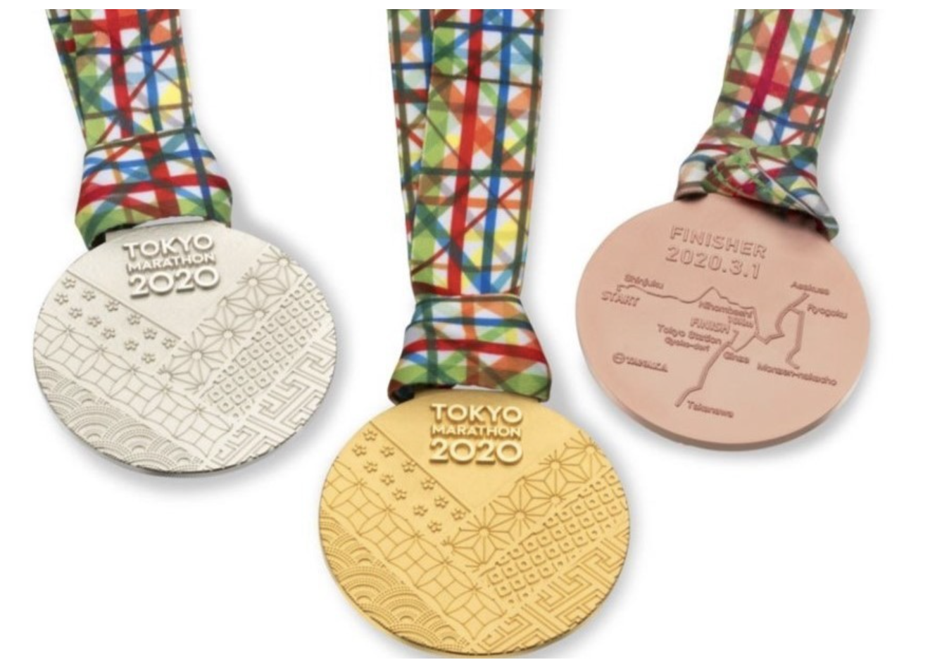 东京马拉松奖牌亮相将给有需要的参赛者发口罩_体育_央视网(cctv.com)