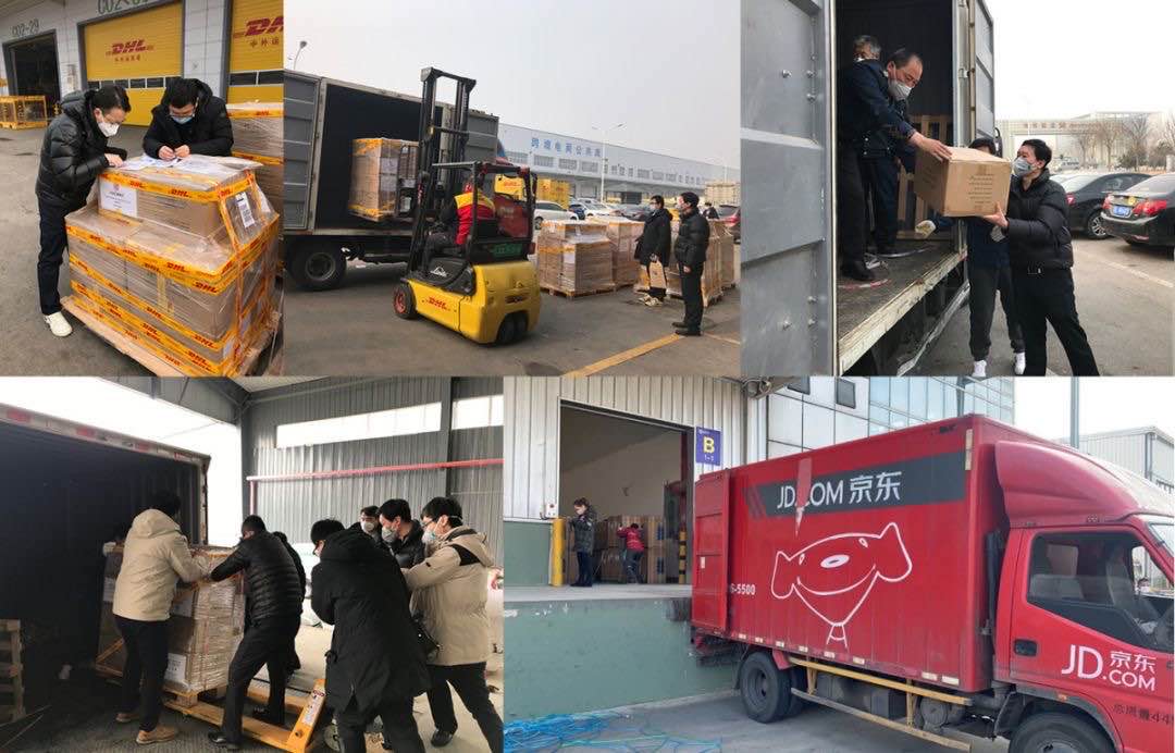 　　北京分行各单位积极联动，全力保障集团境外机构捐赠物资运抵疫情严重地区。