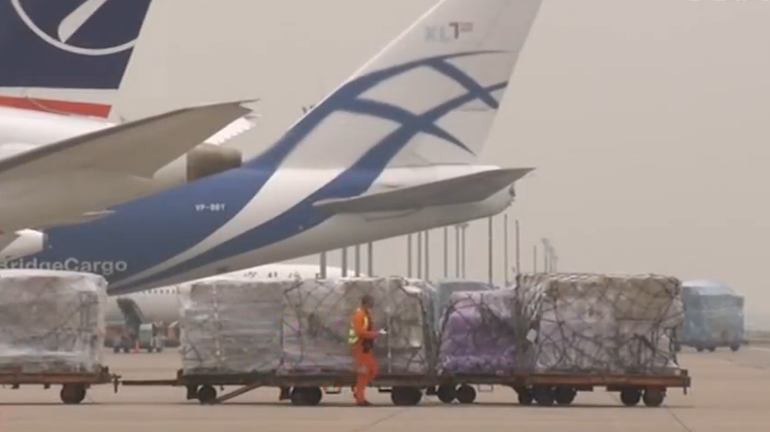 『货运航班』同比增长110% 上海浦东国际机场货运航班量连创新高