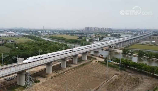 通沪铁路通沪铁路重联动车组首次“试跑” 为后续全线拉通试验打下基础
