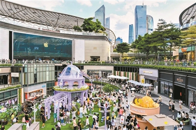 广州消费活动接连上演,人气十足(资料图片)。通讯员供图