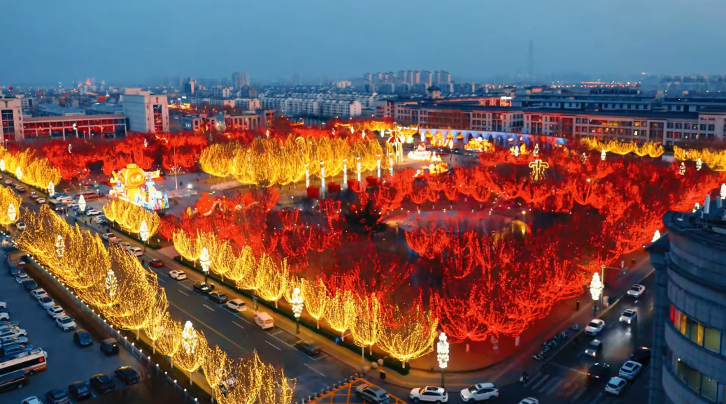 津彩过大年|花灯万盏扮靓千年古镇 杨柳青诗画国风庆元宵