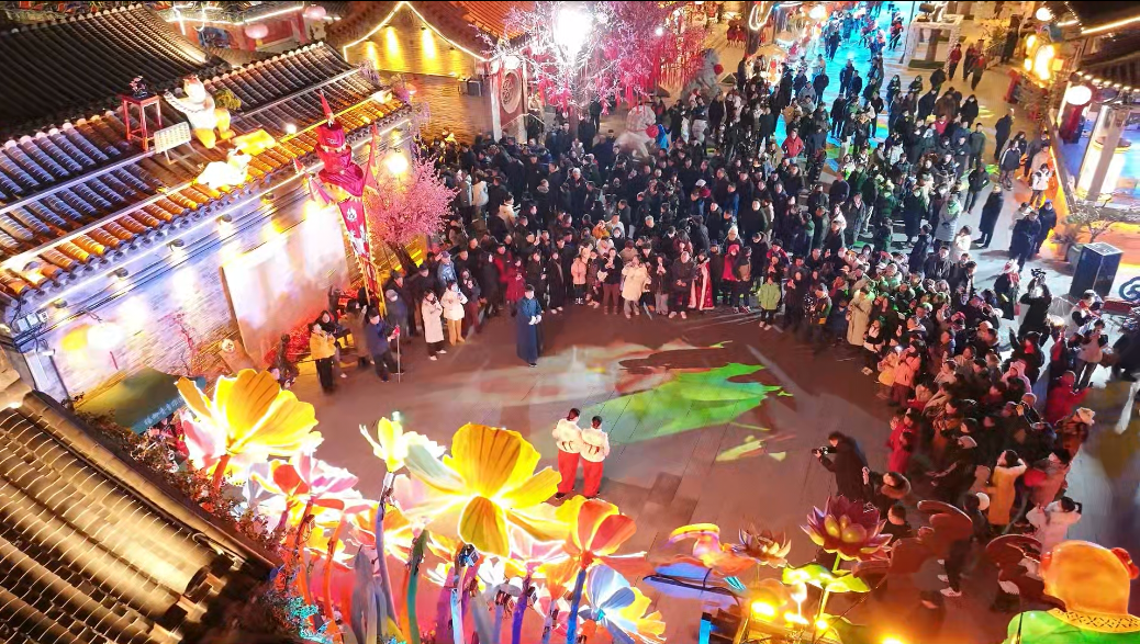 津彩过大年|花灯万盏扮靓千年古镇 杨柳青诗画国风庆元宵