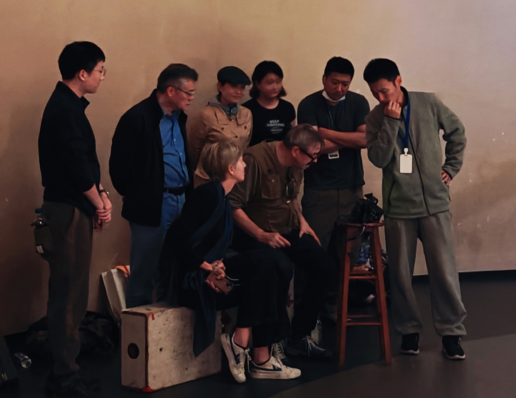 帕斯卡尔导演与中方专家、工作人员合影