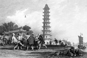 两幅临清塔英国画的背后