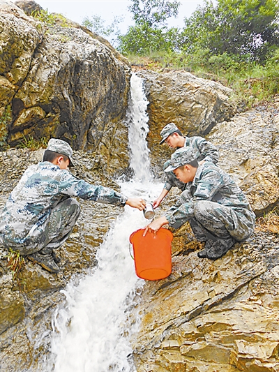 打起仗来哪有桶装水喝?