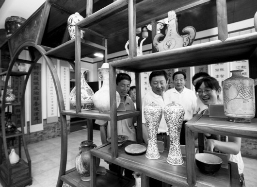 酿酒古镇做起另类酒生意