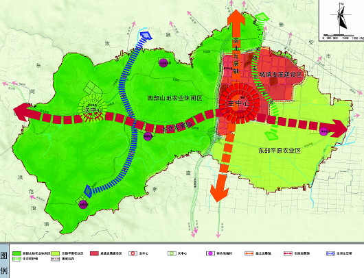 三区同建打造经济文化精品城镇