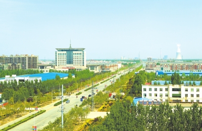 开封县黄龙产业集聚区筑梦工业巨龙