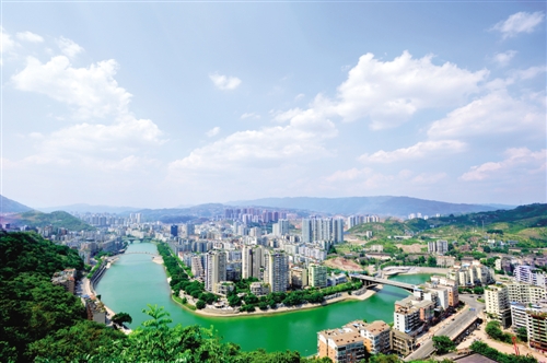 綦江 让城市拥有山水,让山水拥抱城市