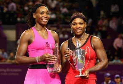 Serena&nbsp;remporte&nbsp;la&nbsp;finale&nbsp;des&nbsp;Masters&nbsp;de&nbsp;Doha&nbsp;aux&nbsp;dépends&nbsp;de&nbsp;sa&nbsp;soeur&nbsp;Venus