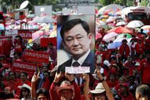 Red shirts rally in Bangkok for 2nd anni. of military crackdown