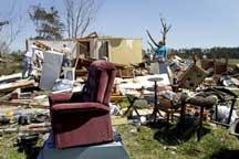 At least 43 killed in US storms