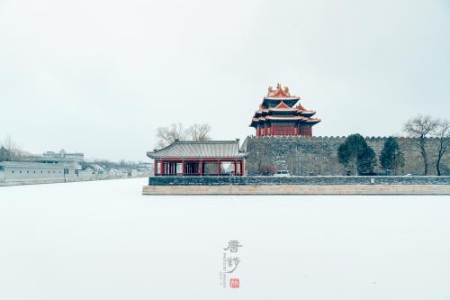 《雪之城》。2019年2月，拍摄于故宫角楼。苏唐诗 摄