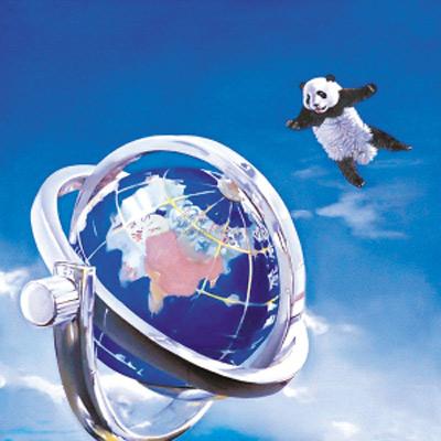 > 正文    张奇开的《重返大气层》原图     川美艺术家张奇开的油画"