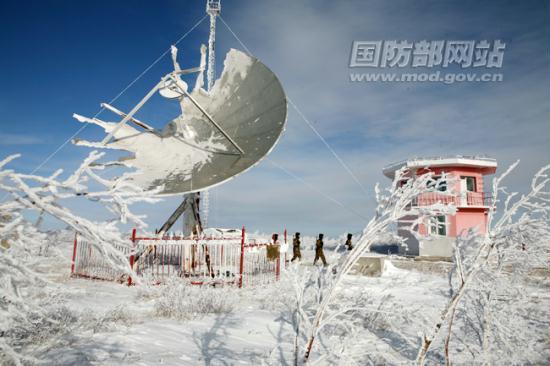 探访全军最艰苦哨所:最低气温-56℃ 卫星"大锅"被吹碎