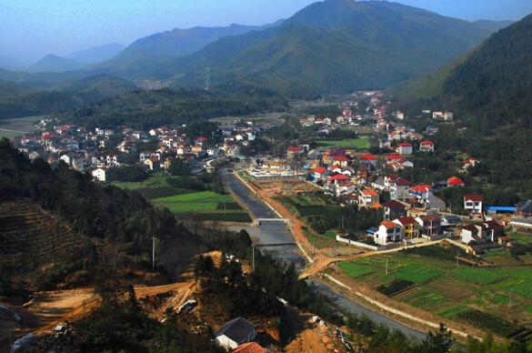 浙江第一批小康建设示范村-景坞村
