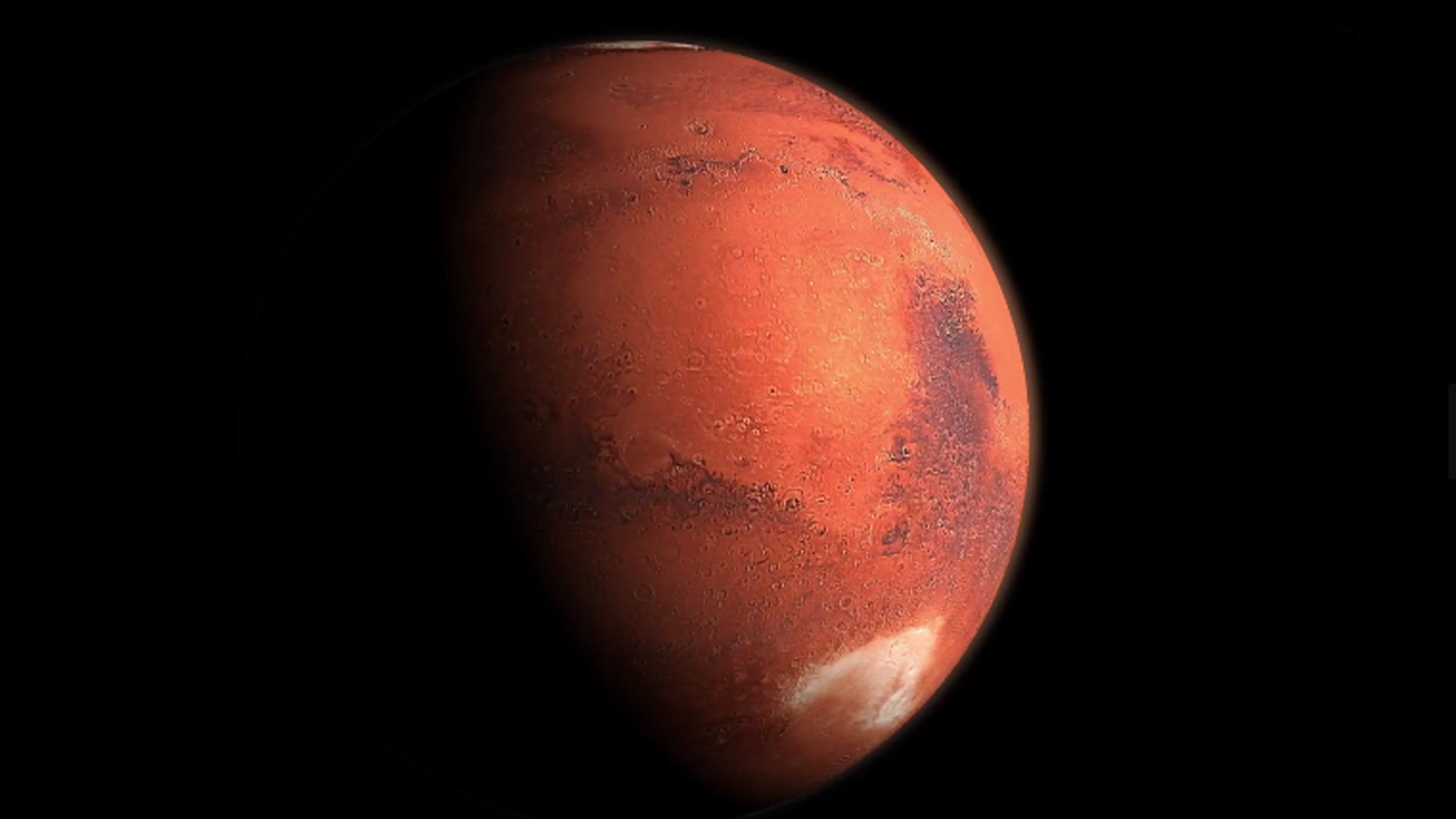 nasa称火星或存在大量水 但都藏在地壳中