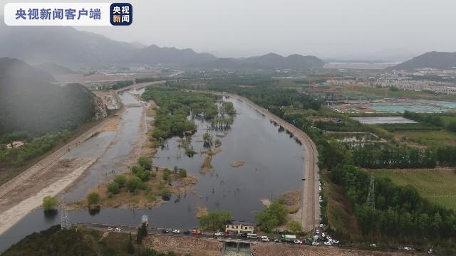 开闸放水潮白河将实现北京境内首次全线通水