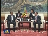 吴邦国会见埃及总统