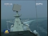 海军东海舰队舰艇编队执行战备巡逻