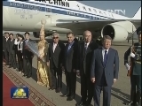 习近平抵达塔什干开始对乌兹别克斯坦进行国事访问