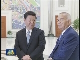 习近平参观乌兹别克斯坦最高会议参议院