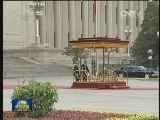 李克强举行仪式欢迎马来西亚总理访华
