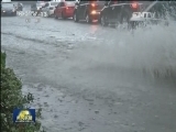 台风“麦德姆”登陆山东带来强降雨