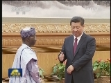 习近平接受九位新任驻华大使递交国书
