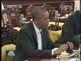 习近平同美国总统在中南海会晤