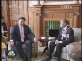 习近平与新西兰总督进行亲切友好交谈