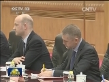 张德江与欧洲议会议长举行会谈