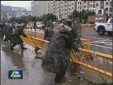 台风“苏迪罗”登陆 带来狂风暴雨