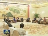 俞正声会见越南祖国阵线中央委员会副主席