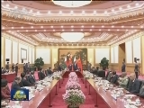 习近平同马达加斯加总统举行会谈