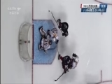 [NHL]西奥多斜传门前 凯斯小角度打门扳平比分