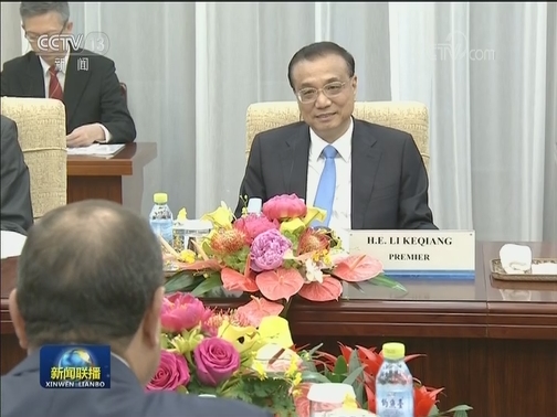 李克强会见埃及总统