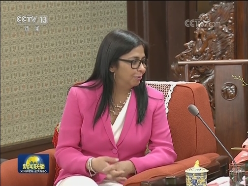 王岐山会见委内瑞拉副总统