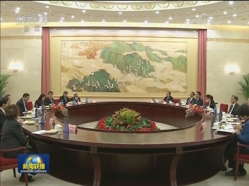 汪洋会见泰国立法议会主席