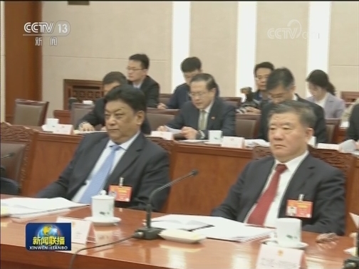 十三届全国人大二次会议主席团常务主席第二次会议举行