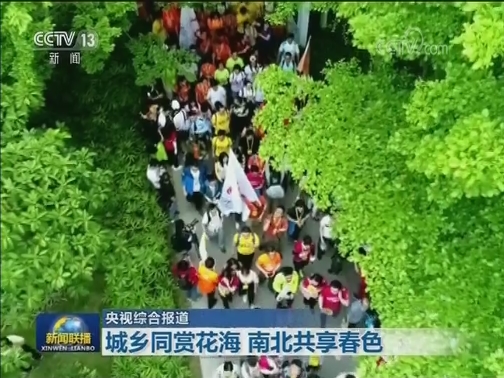 城乡同赏花海 南北共享春色