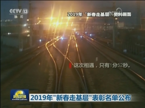 2019年“新春走基层”表彰名单公布