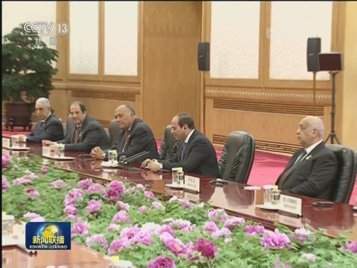 习近平会见埃及总统