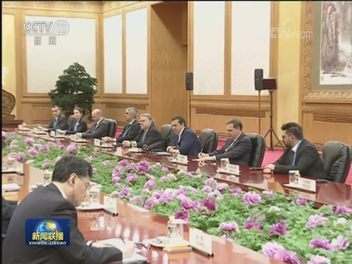 习近平会见希腊总理