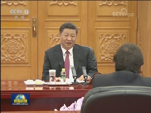 习近平会见巴基斯坦总理