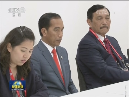 习近平会见印度尼西亚总统