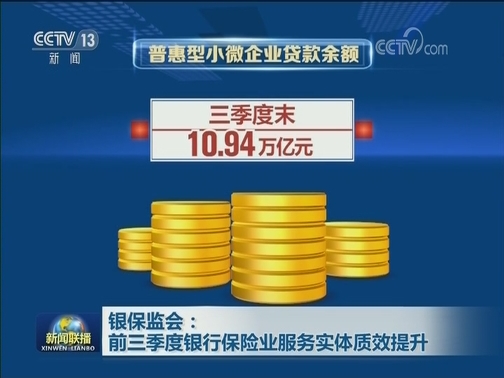 银保监会：前三季度银行保险业服务实体质效提升