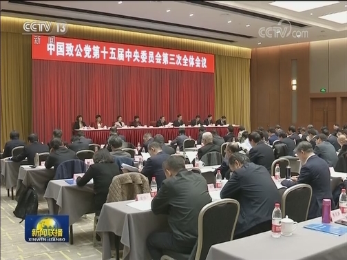 中国致公党十五届三中全会在京召开